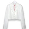 Giacca corta crepe