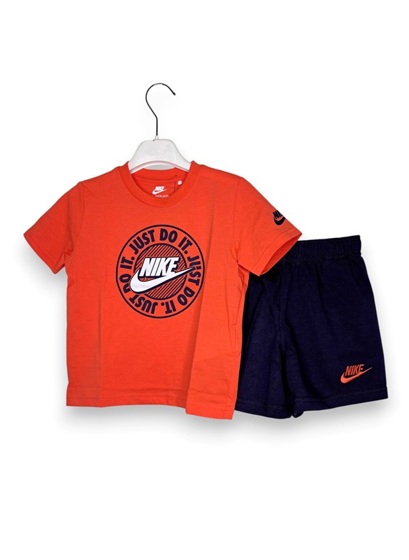 T-shirt+bermuda bicolore o nike