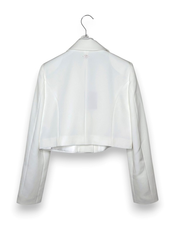 Giacca corta crepe