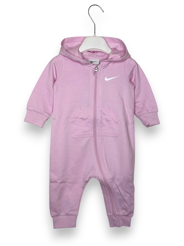 Tuta felpina+zip e cappuccio nike