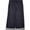 Jeans lurex palazzo+risvolto dkny