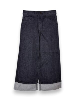 4E25ABC6A8089DBD14074547F93E6C6E_ Jeans lurex palazzo+risvolto dkny
