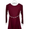93836756971E2654FA417105D7962018_ Abito svasato+cintura+maniche tulle