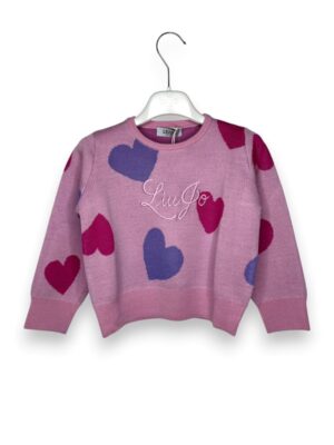 94AEA56228F8A8E0FFB35567898E3C12_ Girocollo maglia cuori