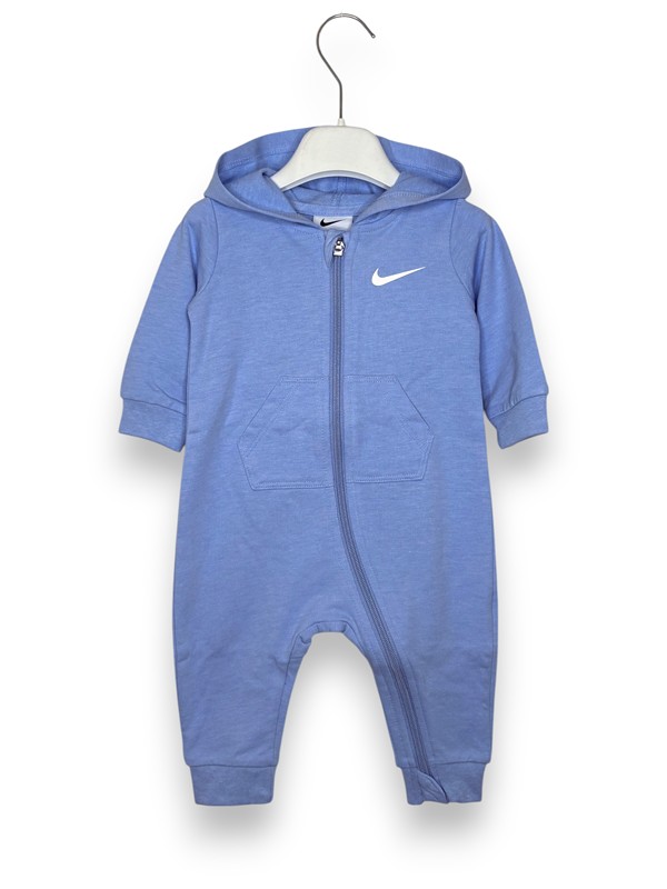 Tuta felpina+zip e cappuccio nike