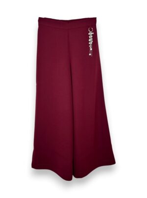 Pantalone palazzo crepe