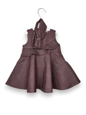 Scamiciato svasato galles+fascia