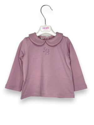 T-shirt con colletto