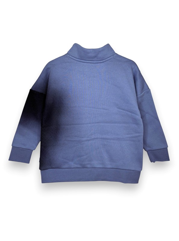 Sweater felpa sfumata pixels boss