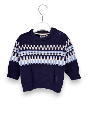 2D64C1F00163B4B158F49CAD55327AEB_ Girocollo jacquard norvegese cotone