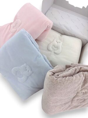 4767CEAB8A63311AA50EEB7B8F6DDD3E_ Coperta ciniglia orso cuore