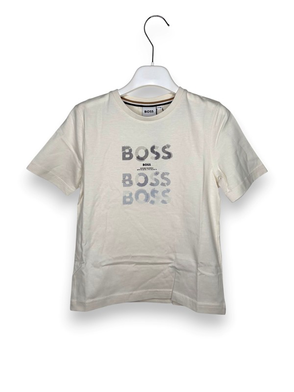 T-shirt mezza manica boss