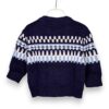 Girocollo jacquard norvegese cotone