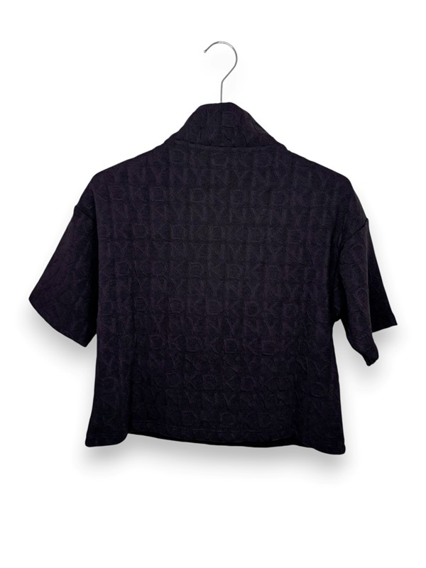 Polo over ricamo all over dkny
