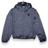 Piumino+cappuccio liscio eco blauer m