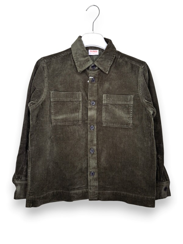 Overshirt velluto a coste
