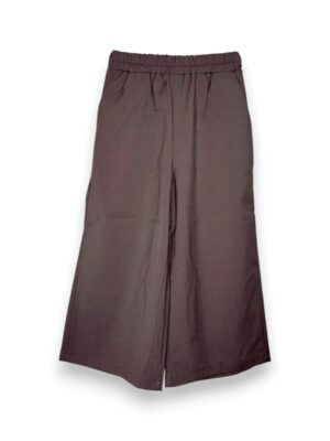 Pantalone palazzo mano lana