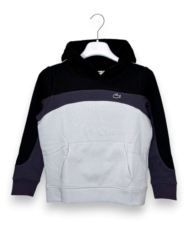 Felpa cappuccio bicolore lacoste
