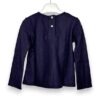 Girocollo felpina ricamo tres chic
