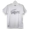 T-shirt mezza manica coccodrillo in corsivo