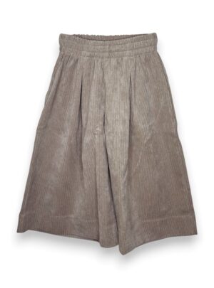 Pantalone palazzo farfalla velluto a coste