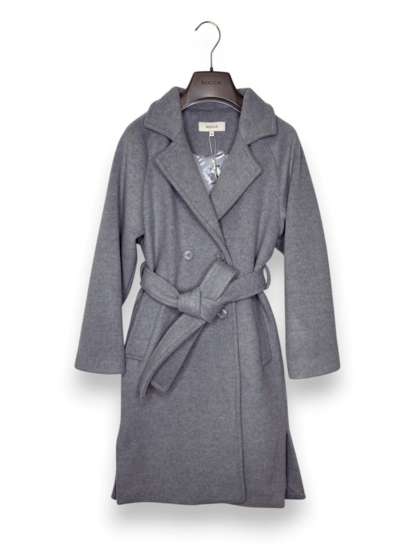 Cappotto trench panno