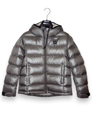 Piumino+cappuccio eco blauer m
