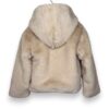 Giaccone con cappuccio+zip ecopelliccia