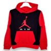 Cappuccio felpa bicolore jumpman