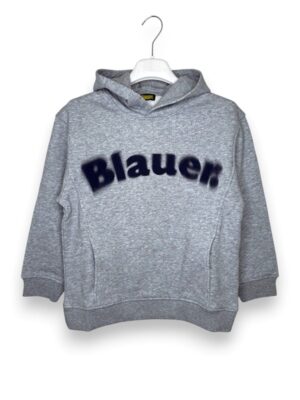 Felpa cappuccio blauer