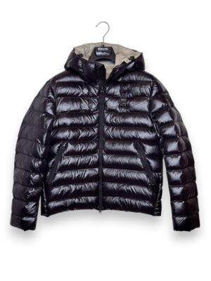 Piumino+cappuccio eco blauer m