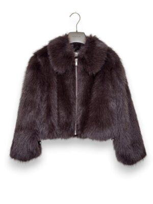 Bomber ecopelliccia
