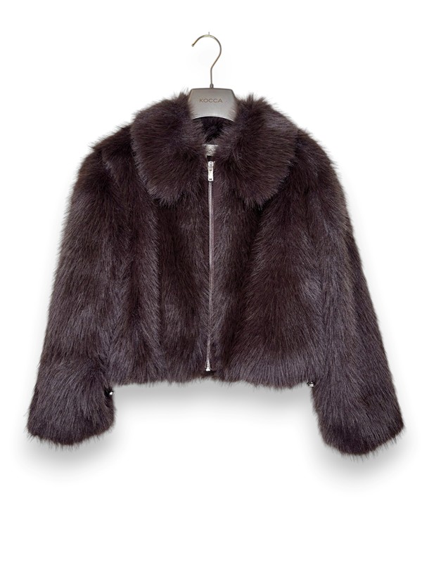 Bomber ecopelliccia