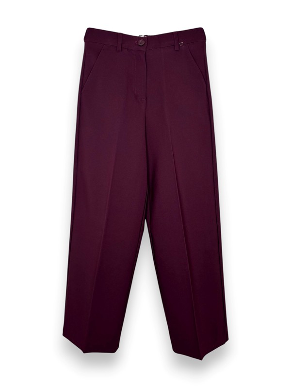 Pantalone palazzo crepe