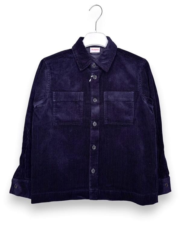 Overshirt velluto a coste
