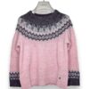 Girocollo jacquard norvegese