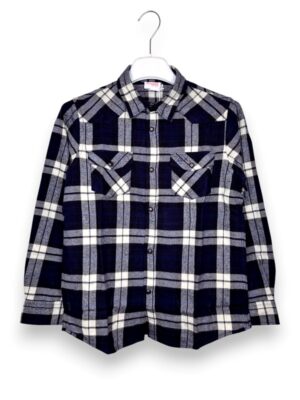 Overshirt flanella scozzese
