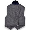 Gilet quadretto punto milano