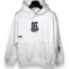 Felpa cappuccio off white lab