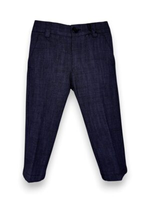 Pantalone chino quadretto punto milano