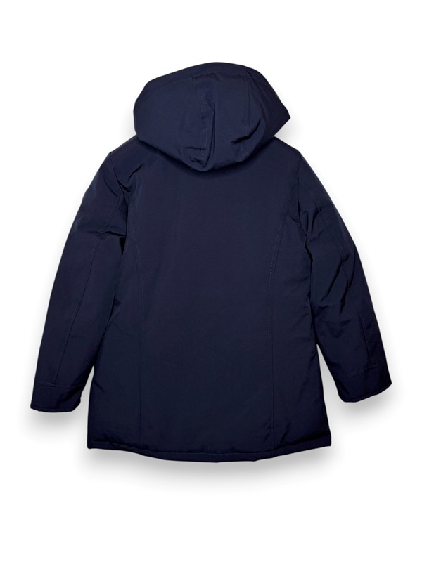 Parka ecopiuma+cappuccio liscio