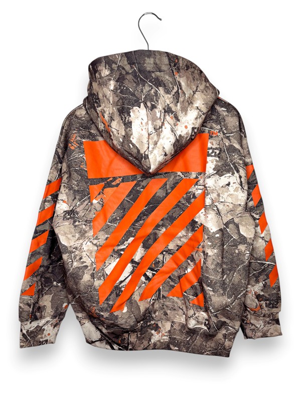 Girocollo felpa policroma off white l
